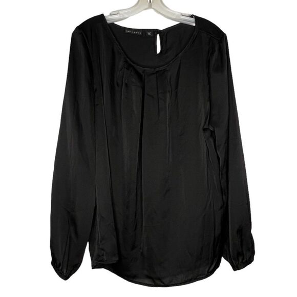 Metaphor Black Blouse - Picture 1 of 6